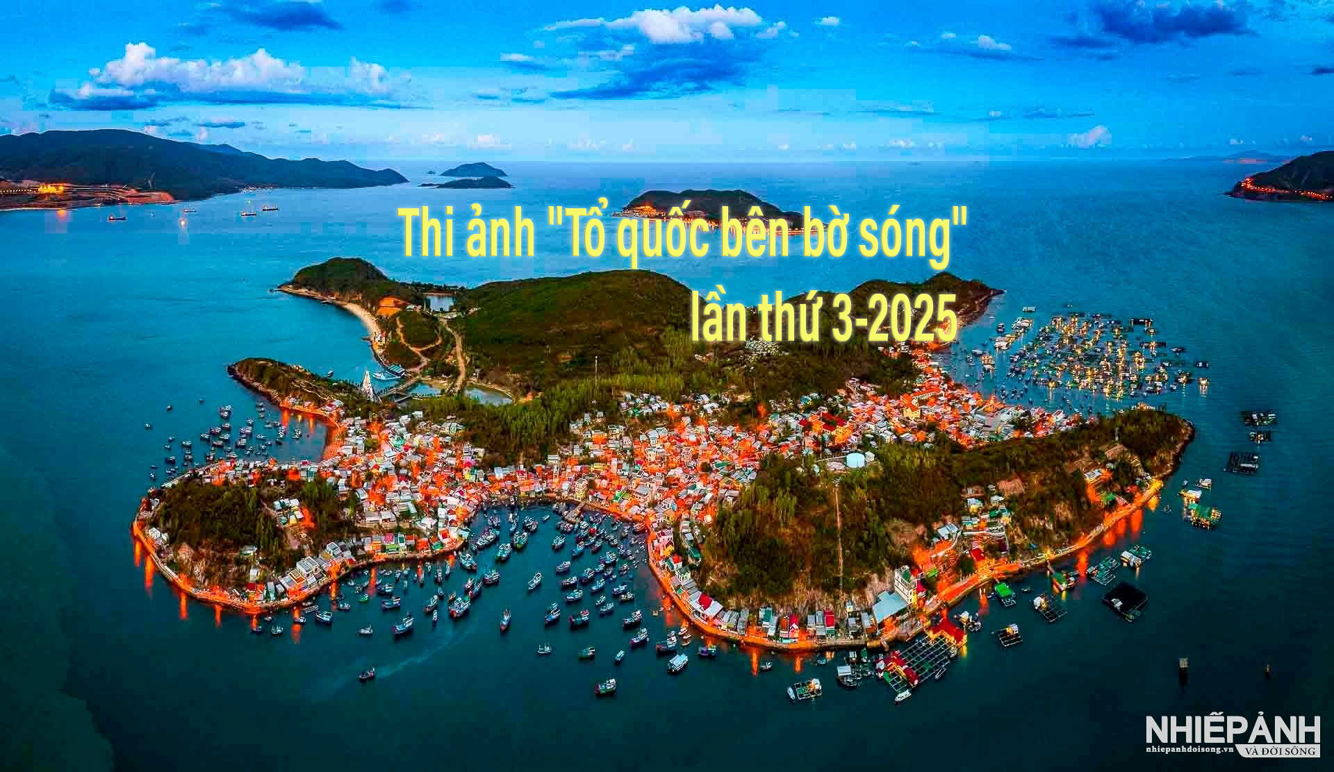 Cuộc thi ảnh nghệ thuật cấp quốc gia "Tổ quốc bên bờ sóng" lần thứ 3-2025 (hạn cuối nhận ảnh 10/7/2025)